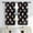 Rooster and Hen, variant on Rooster and Label Cream Pattern Blackout Curtains,Triple Weaved Fabric,Thermal Insulated,Room Darkening,Grommet Top,2 Panels,42x45in(107x114cm)