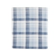 thumbnail image 6 of Woolrich Cotton Flannel Blue Plaid 4 Piece Sheet Set, King, 6 of 8