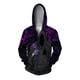 thumbnail image 3 of Sudadera con capucha informal de otoño para hombre, sudadera con cremallera, sudadera holgada gótica, sudadera con capucha con estampado de calavera genial, ropa de calle Harajuku para hombre, 3 of 4