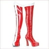 Wonder Woman bootswwsexy-12-Size 12 Wonder Sexy Woman Boots with 5 in. Heel - Size 12