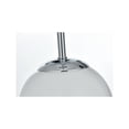 thumbnail image 4 of Living District Neri 6 Inch Wall Sconce White Shade in Chrome, 4 of 7