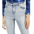 thumbnail image 2 of INC International Concepts Women's High Rise Ripped Skinny Jeans Medium Indigo (Medium Indigo, 6P), 2 of 6