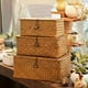 thumbnail image 2 of Cesta tejida Cesta de mimbre con tapa Seagrass Lavandería Caja organizadora de ratán para baño Sala de estar Cocina Adepaton LKX-0878, 2 of 9