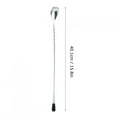 thumbnail image 3 of Stainless Steel Mixing Spoon,Cocktail Spoon Bar Cocktail Stirring Spoon With Fork Mixing Drink Puddler Mixer, 3 of 8
