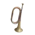 thumbnail image 2 of Trompeta Baoblaze de latón para orquesta de caballería 32 cm, 2 of 8
