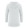 thumbnail image 4 of Men's Long Cardigan Hoodies Full-Zip Fleece Lined Sweaters Knit Regular Fit Casual Trench Coat Wiht Pocket, 4 of 4