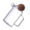thumbnail image 4 of HORIALENCE 1Pcs Clear Glass Teapot for Tea Brewing and Juice at Home or Office, 4 of 8