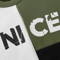 thumbnail image 4 of Hiiyo Boy Fall Outfit Long Sleeve Sweatshirt Sweatpants 2Pcs Set, 4 of 6