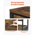 thumbnail image 4 of KFFKFF Armoire de Bar à Café, Armoire de Bar à Café Style Ferme de 24 Pouces avec Rangement, Table de Bar à Café Mobile avec Roues et Porte en Treillis, Buffet Bahut, 4 of 9