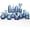 Blue, variant on Mini Bud Vases Centerpieces for Tables,Clear Bud Vases for Flowers,Small Flower Vases Suitable for Birthday Party,Anniversary,Wedding Reception,Baby Shower (Clear, 12PCS)