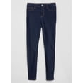 thumbnail image 4 of Pantalones para Mujer GAP Jeggings Favoritos de Cintura Media, Lavado Oscuro, Talla 32, 4 of 7