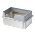 thumbnail image 1 of Bandeja de arena para gatitos, caja de arena para gatos, caja de arena para mascotas, bandeja de arena tamizada, inodoro para gatos Gris, 1 of 8