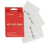 Dot Dot Dash Dot Your Spot Hydrocolloid Acne Pimple Patches with Gunk Absorbing Formula (36 Count)