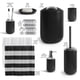 thumbnail image 2 of Set de baño Clara Clark negro de 20 piezas con cortina de ducha, 2 of 9