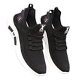 thumbnail image 2 of AUDeals Wide Toe Shoes, Extra Wide Walking Sneakers with Arch Support and Air Cushion Comfort for Men and Women (Black, 9), 2 of 4
