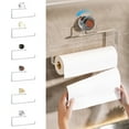 thumbnail image 1 of Stainless Steel Bathroom Shelf 1Pcs Brown Stainless Steel Toilet Paper Roll Rack Wall Mounted with 180 Degree Rotation for Bathroom Kitchen Washroom Rkxzt, 1 of 7