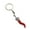 A, variant on Versatile Chili Pendant Keyring Pepper Shaped Keychain Ornament Stylish Bag Embellishment Long Lasting Alloy Key Chain