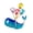 Color, variant on Enchanting Whale Shaped Brooch With Floating Balloon Detail Sparkling Rhinestones Accents Unisex Party Accessory