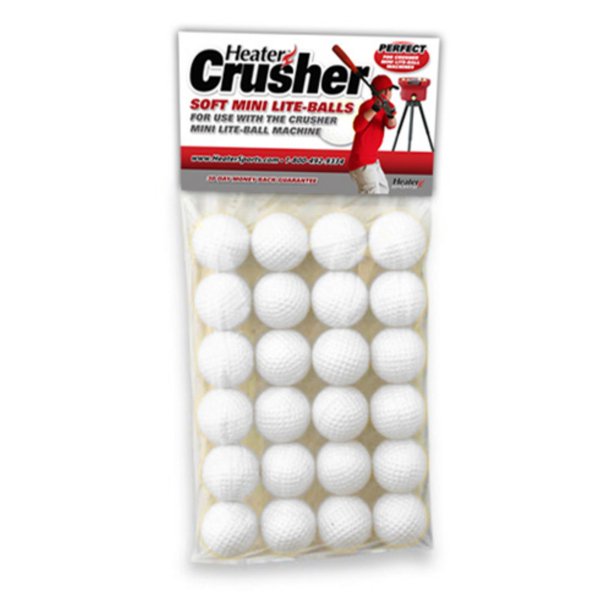 Heater Sports Crusher Fast Mini Poly Balls Pack of 24