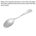 thumbnail image 5 of Uxcell Metal Spoons 5.4" 410 Stainless Steel Spoon for Home Kitchen Restaurant 12 Pack, 5 of 6