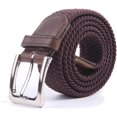 thumbnail image 1 of GHSDFBB Canvas Elastic Fabric Woven Stretch Multicolored Braided Belts, 1 of 4