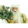 thumbnail image 5 of Christmas Time 3-Ft. Music, Lights, and Motion Santa Claus with Prelit Christmas Tree | Animated Indoor Holiday Home Decor | CT-ASC036M-19WHTGLD, 5 of 9