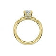 thumbnail image 2 of 2.15 Ct Princess Cut (D/VVS1) Moissanite Diamond Womens Fine Ring for Engagagement Gift Solid 18K Yellow Gold Size 11.5 by Diamond-Capitals, 2 of 8