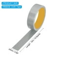 thumbnail image 2 of Uxcell Gaffers Tape, Waterproof Gaffer Floor Tape No Residue Non-Reflective Easy Tear Silver 1" x 11 Yards, 2 of 6