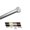 Satin Nickel, variant on Central Design 100-68-286 Cillo 1 in. Curtain Rod, 28-48 in. - Mahogany