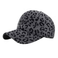 thumbnail image 2 of Unisex Leopard Print Baseball Cap Adjustable Casual Streetwear Dad Hat, 2 of 6