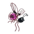 thumbnail image 2 of Solar Lights Outdoor Waterproof Decorative Purple Bug Solar Powered Outdoor Lighting Hanging Garden Decor Metal Yard Art Outdoor, 2 of 5