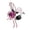 Purple, variant on Solar Hanging Flying Insect Decorative Light Outdoor, Glowing Firefly Bug Lantern for Garden Trees Patio, Waterproof Yard Porch Ambience Decor13*13*15cm
