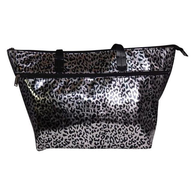 Primeware 2034SL Libation Sliver Leopard Tote Bag with Hidden