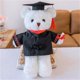 thumbnail image 1 of Class Of 2023 Graduation Stuffed -Bear In Black Cap, 11.8 Inches Graduation Gradua, 1 of 2
