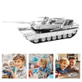 thumbnail image 3 of Casse-Tête 3DMetal 3D Modèle Assemblage et Ajustement Jouets Éducatifs Tank, 3 of 7
