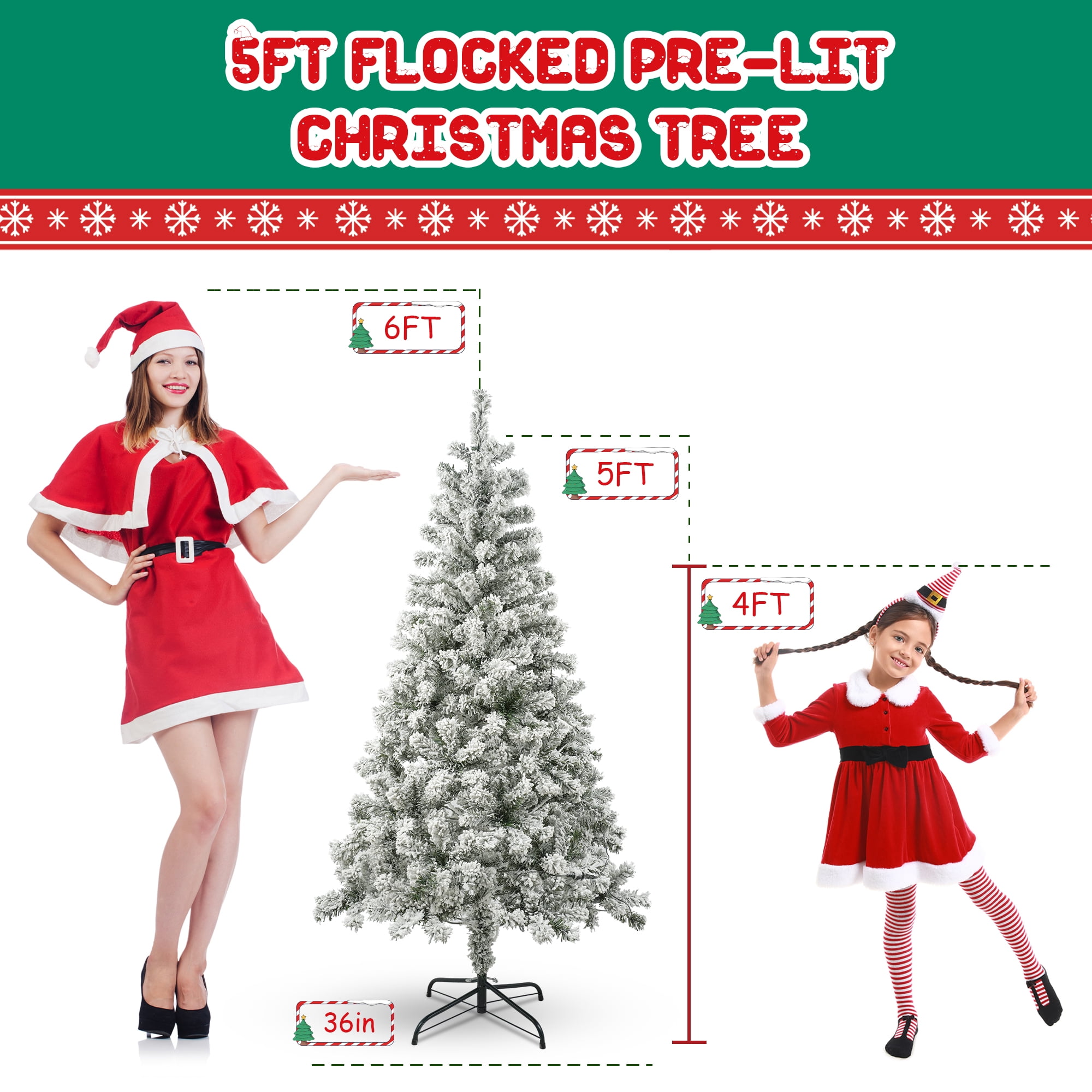 7.5FT Prelit Blue Christmas Tree, Full Xmas Pine Tree with 1300 Branch Tips 400 Cold Warm Light for Holiday Indoor Outdoor Decoration