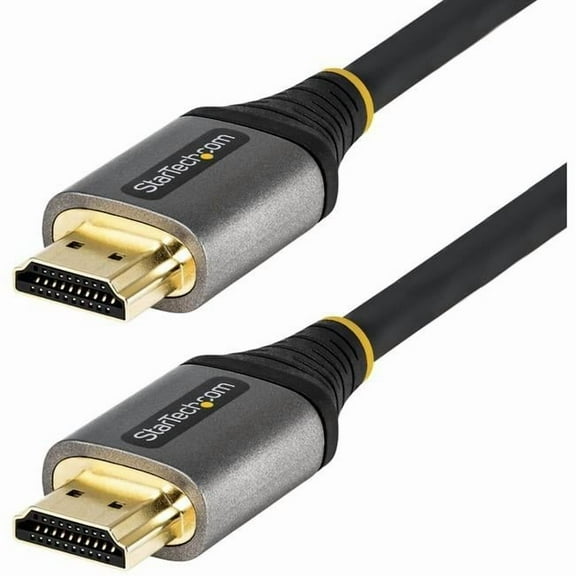 12 ft. Ultra High Speed HDMI 2.1 Cable, Black & Grey