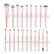 thumbnail image 2 of Brochas De Maquillaje Kit 20 Pcs Para Maquillaje Profesional Modelo Rosa, 2 of 4