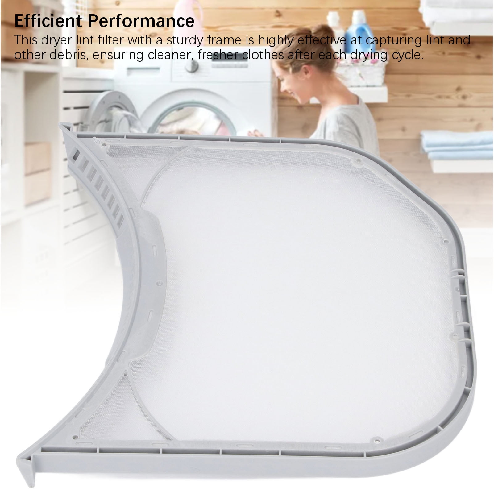 Dryer Lint Filter Mesh Replacement, Compatible With ADQ56656401 Part Numbers