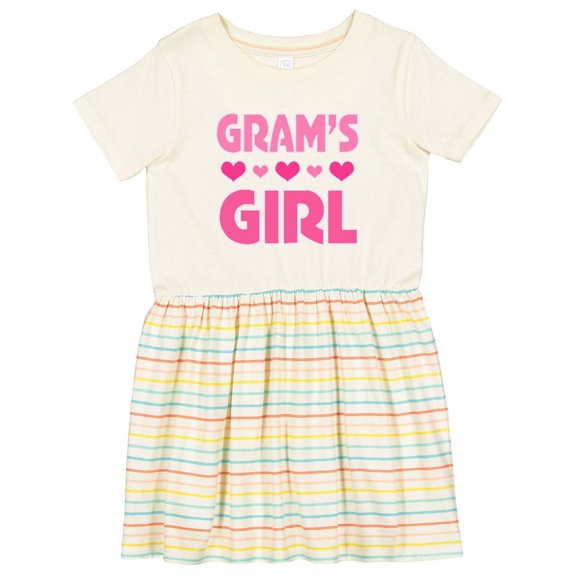 Inktastic Grams Girl Granddaughter Girls Toddler Dress