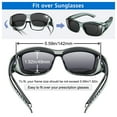 thumbnail image 7 of TINHAO Polarized Fit Over Sunglasses Wrap Around Shades Wear Over Glasses UV400 Protection for Driving, 7 of 7
