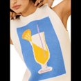 thumbnail image 3 of Suéter Sin Mangas con Estampado Gráfico Y2K para Mujer, Jersey de Langosta con Cuello Redondo, Camiseta de Punto de Otoño. B M, 3 of 7