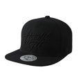 thumbnail image 1 of WITHMOONS Snapback Hat Hiphop Thuglife Embroidery Baseball Cap AL21288 (Black), 1 of 5