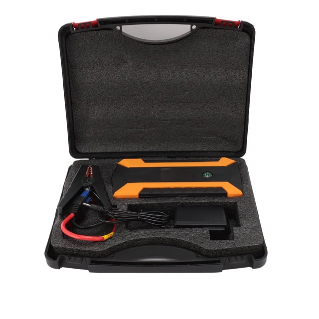 Arrancador De Batería Portátil Para Automóvil, Arrancador De Emergencia De 12 V, Batería De Arranque Pico De 1000 A, 4 Carga Rápida USB Incorporada De 15000 MAh, Refuerzo