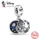 thumbnail image 1 of New 925 Sterling Silver Mickey Minnie Vinnie Charm of ley 925 Chain Beaded Fit Original Pandora Bracelet DIY Ladies Jewelry, 1 of 5