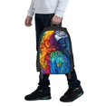 thumbnail image 7 of Balery Colorful Parrot Jungle Dream Backpack for Men and Women - Durable 600D Oxford Cloth -Large Capacity, Water-Resistant School, Travel, and Hiking Bag, 7 of 7