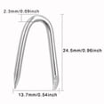 thumbnail image 4 of 200 Pcs Steel Wire Fencing Staples ,U-Shaped Fasteners Nails, 4 of 5
