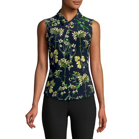 Best Tommy Logo Zip Sleeveless Top deal