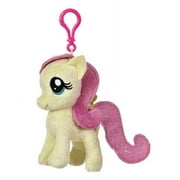 Aurora World My Little Pony Clip-On Fluttershy Pony Plush, 4.5"