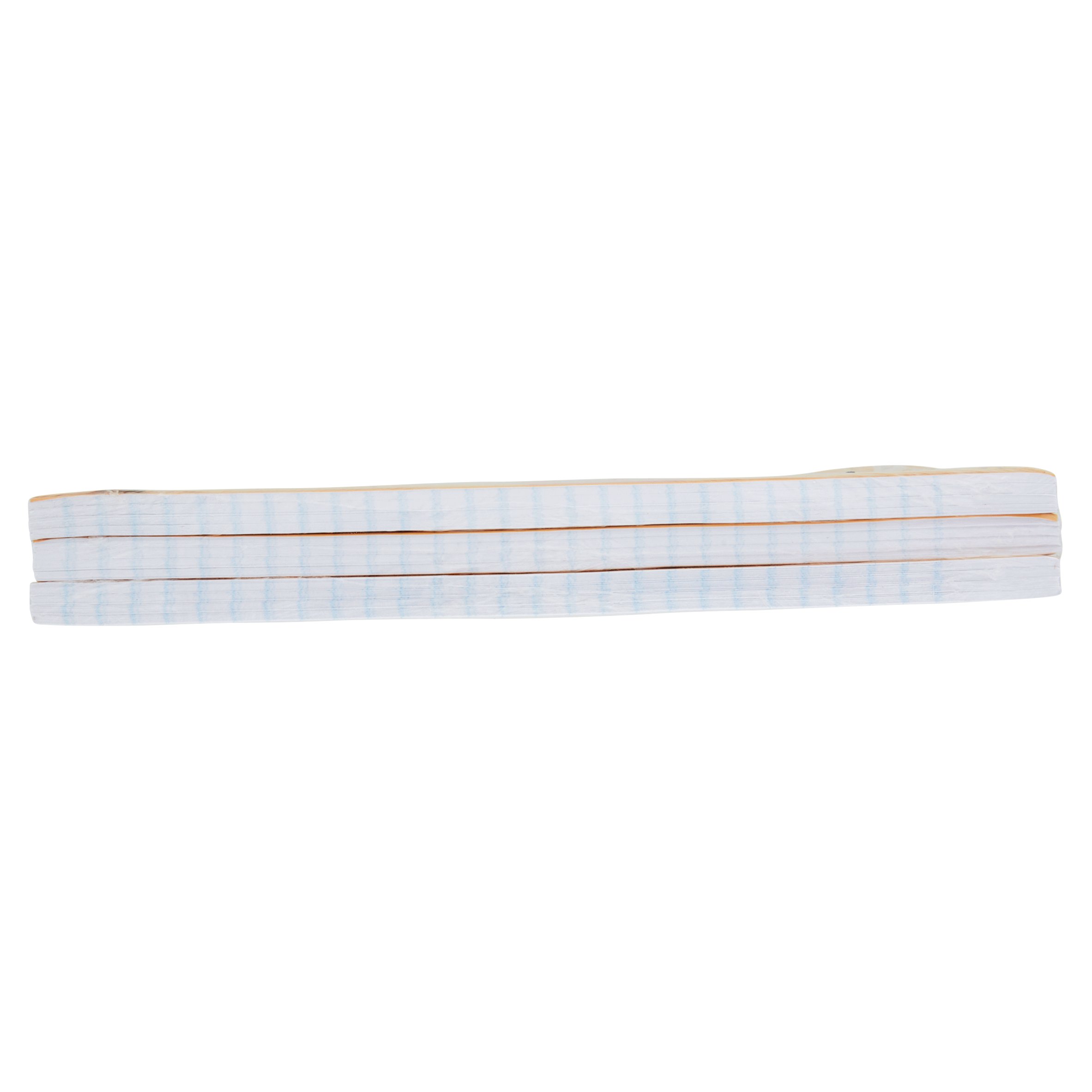 Exceed 3 Pack Wide Ruled Reinforced Filler Paper, 100 Sheets Each, 10.5" x 8"